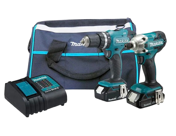 Combo Paraf/Chave de Impacto Bat 18V DLX2336SYX MAKITA